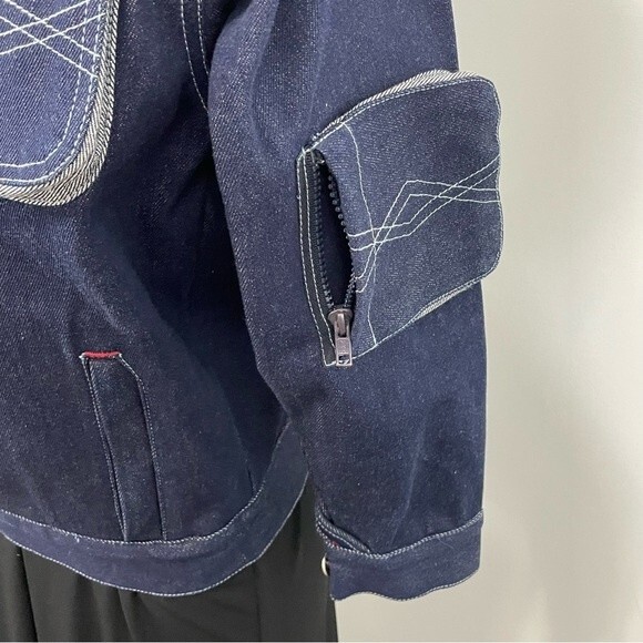 NEW Willie Esco Denim Streetwear Jean Jacket Size SMALL - Picture 7 of 16
